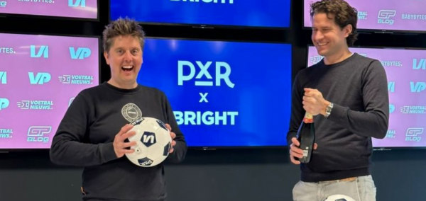 Hoofdredacteur Erwin van der Zande en PXR-directeur Ernst Keyzer