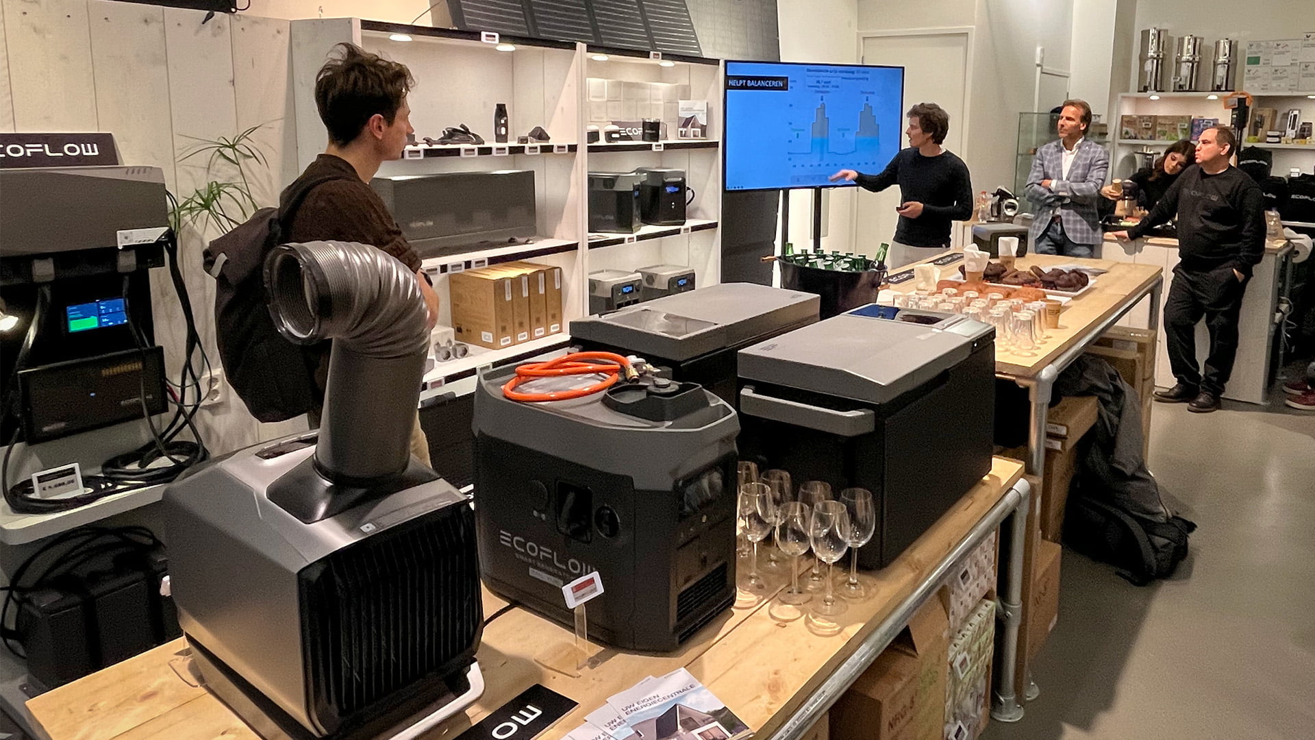 EcoFlow pop-up store