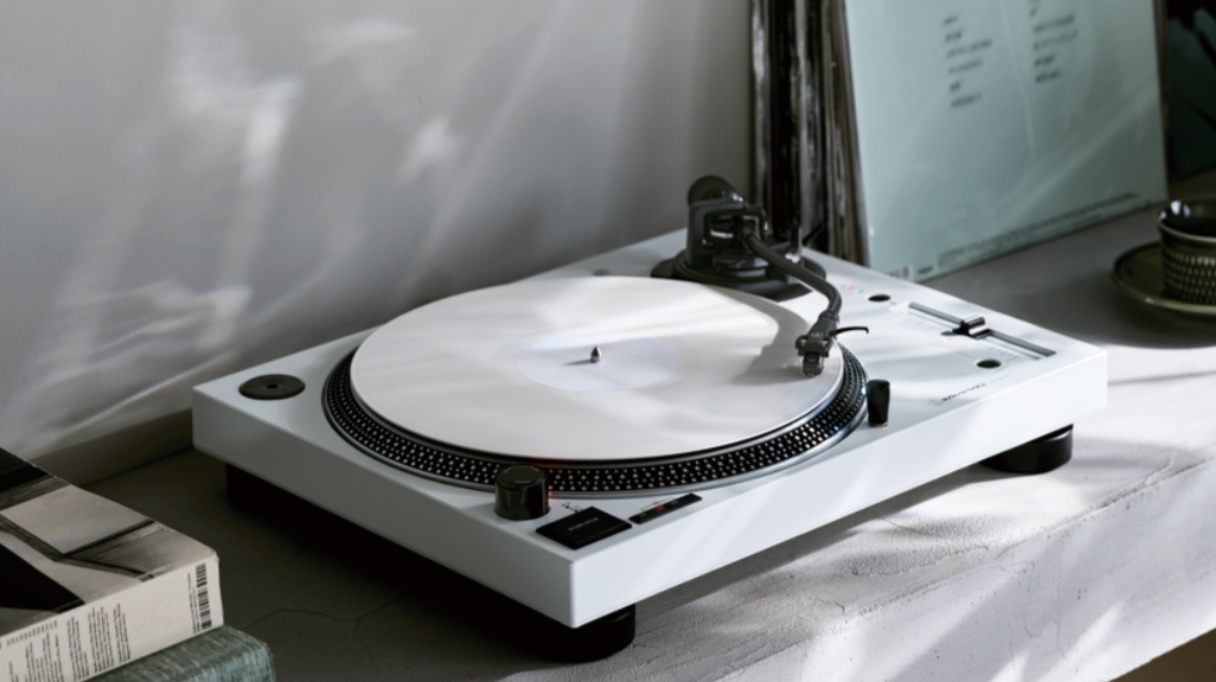 Witte speler van Audio-Technica